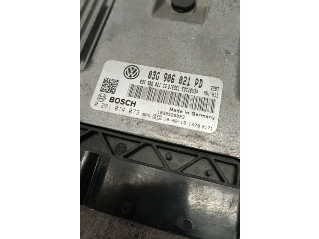 Řídící jednotka 03G906021PD Volkswagen Caddy 2010