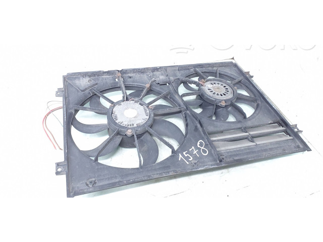 Вентилятор радиатора 1K0959455CR, 1K0959455C0 Volkswagen Touran I 2.0
