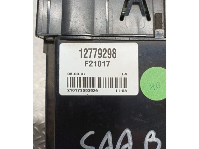 Блок управления климат-контролем 12779298, F21017 Saab 9-5