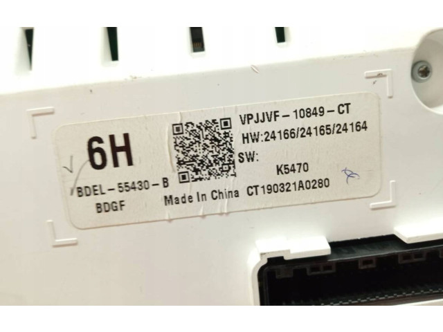 Přístrojová deska Mazda 3 2019 BDEL55430B