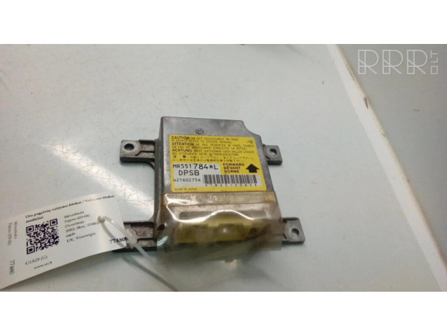 Блок подушек безопасности MR551784L, W2T60275A Mitsubishi Pajero
