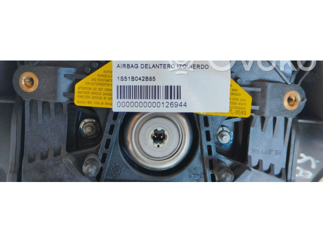 Подушка безопасности водителя 1S51B042B85   Ford Ka