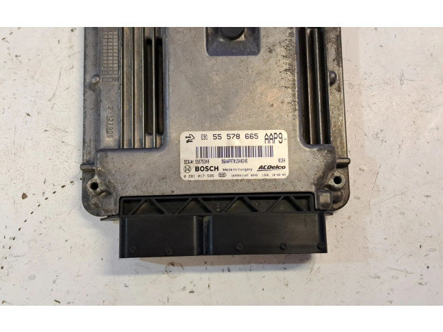 Блок управления двигателя 55578665, 55573560 Saab 9-5