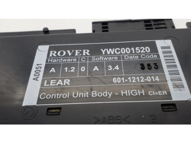 Блок комфорта YWC001520, 6011212014 Rover 75
