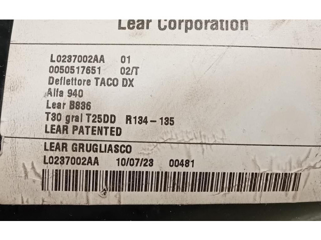 Подушка безопасности в сиденье 50517651, 50517651   Alfa Romeo Giulietta