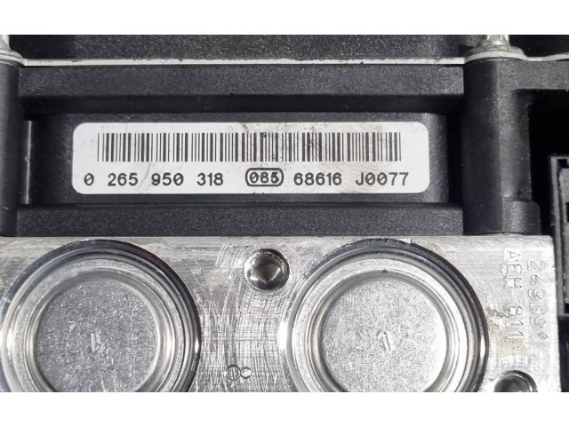 Блок АБС 0265950318, 68616J0077 BMW X3 E83 2003 - 2010 года