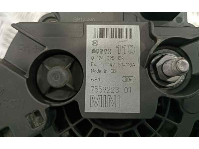 Генератор 0124325158, 755922301   Mini Cooper Hatch Hardtop      