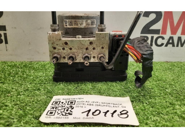 Блок АБС 5Q0614517EH, 5Q0614517EH Audi A3 S3 8V 2013 - 2019 года