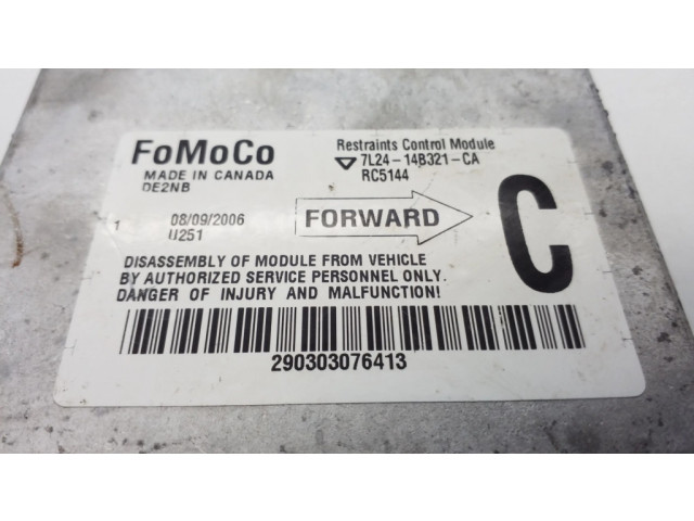 Блок подушек безопасности 7L2414B321CA, RC5144 Ford Explorer