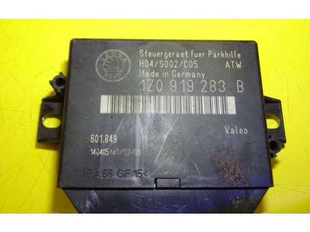Блок управления парковки 1Z0919283B Skoda Octavia Mk2 (1Z)