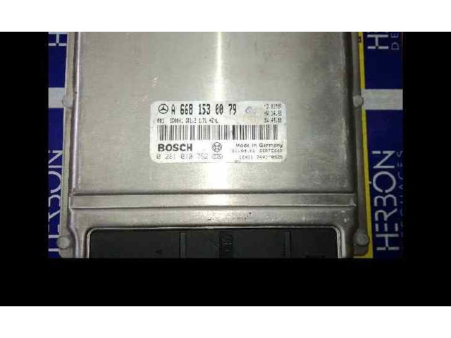 Блок управления двигателя A6681530079 Mercedes-Benz A W168