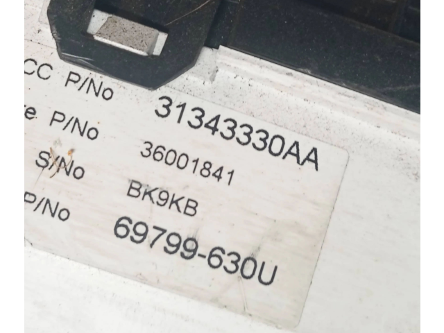 Панель приборов 36001841, 69799630U Volvo S60