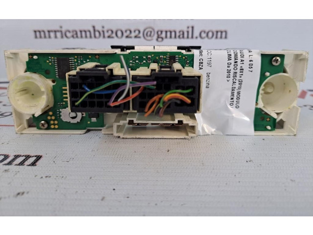 Блок управления климат-контролем 8X0820045A, 8X0820045A   Audi A1