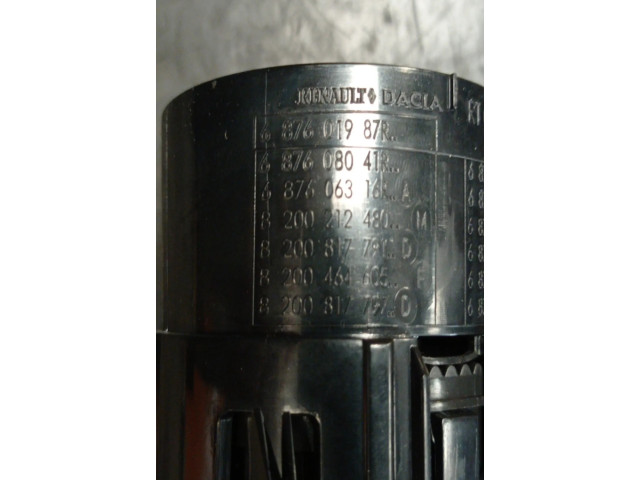 Блок управления климат-контролем 687601987R Dacia Sandero