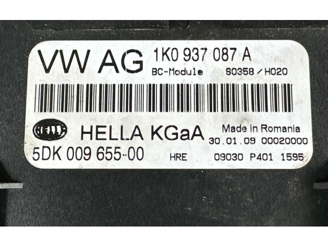 Блок подушек безопасности 1K0937087A, 5DK00965500   Skoda Superb B6 (3T)