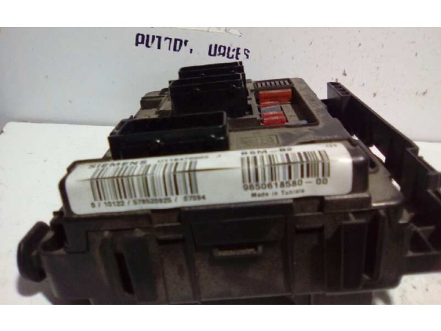 Pojistková skříňka Řídící jednotka BSM U118470002J, 9650618580 Citroen Berlingo 2007