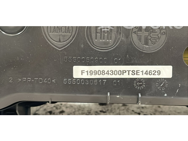 Přístrojová deska  Fiat Punto Evo 2009 5550030617, 5550030617  