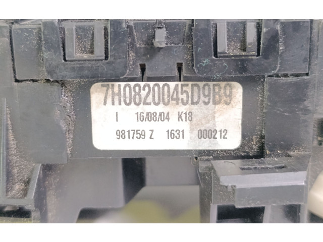 Блок управления климат-контролем 7H0820045, 7H0820045D9B9   Volkswagen Transporter  Caravelle T5