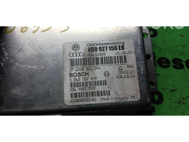 Блок комфорта 0260002872, 8D0927156EB Skoda Superb B5 (3U)