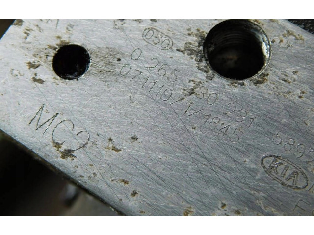 Блок АБС 0265330231 KIA Ceed 2006 - 2012 года