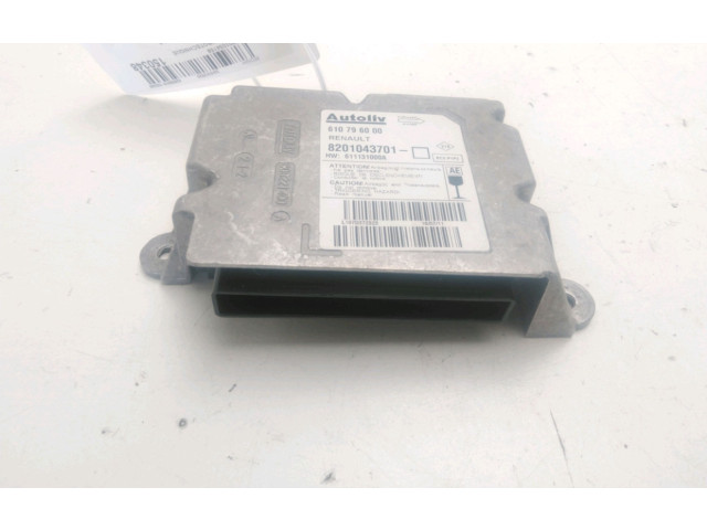 Блок подушек безопасности 8200963406, 8201043201 Renault Clio III