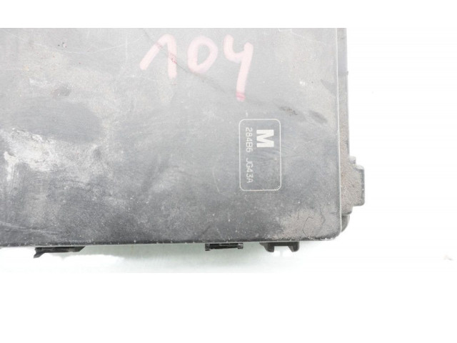 Блок предохранителей  284B6JG43A, 284B6JG43A   Nissan X-Trail T31    