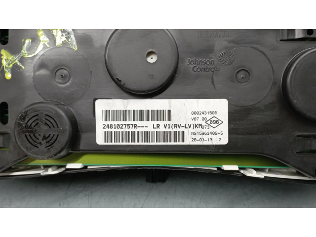 Панель приборов 248102757R   Dacia Logan II       