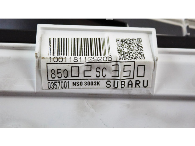 Панель приборов 85002SC350   Subaru Forester SH       