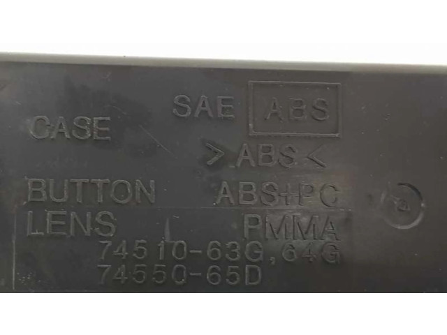 Блок управления климат-контролем 7440065D51, 7455065D205PK   Suzuki Grand Vitara I