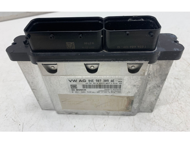 Блок управления двигателя 04E907309AE, 0261S09528   Volkswagen Beetle A5