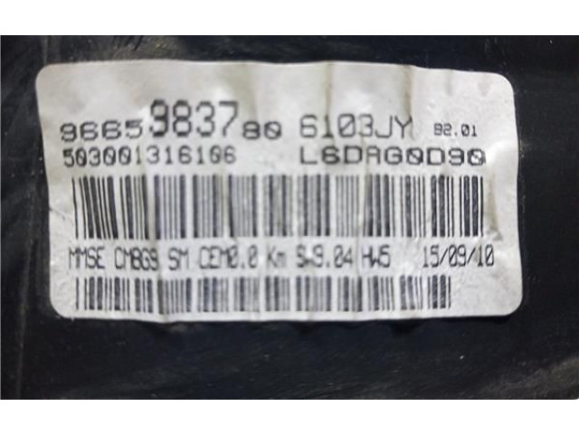 Přístrojová deska Citroen Berlingo 2010 9665983780