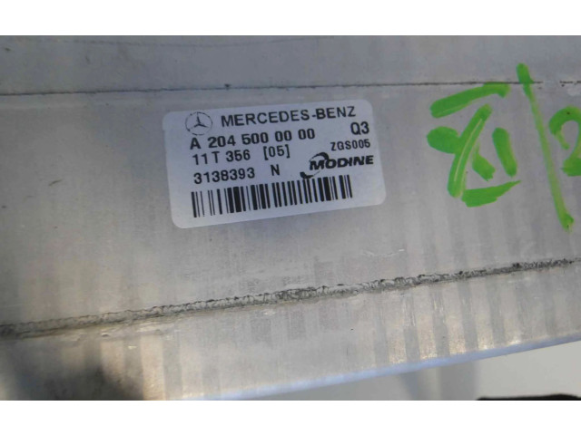 Интеркулер  A2045000000   Mercedes-Benz E C207 W207 