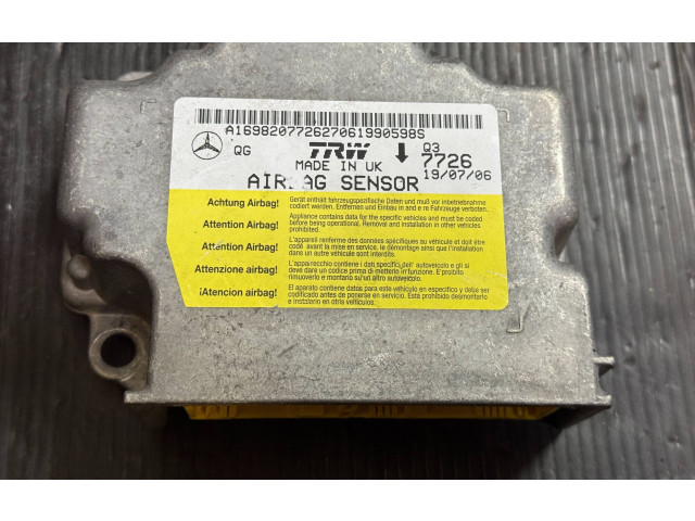 Блок подушек безопасности A1698207726   Mercedes-Benz A W169