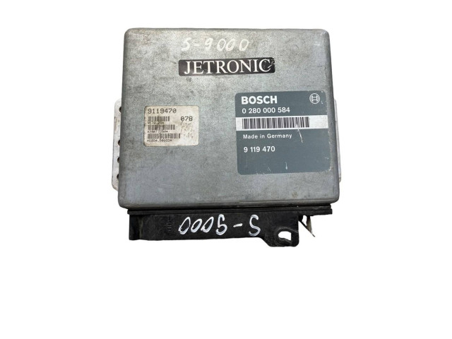 Блок управления впрыском 9119470, 0280000584 Saab 9000 CS