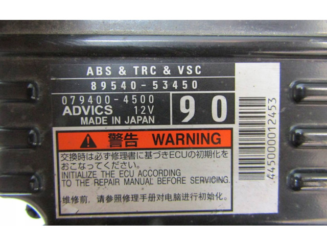 Блок управления АБС 8954053450, 0794004500 Lexus IS III XE30