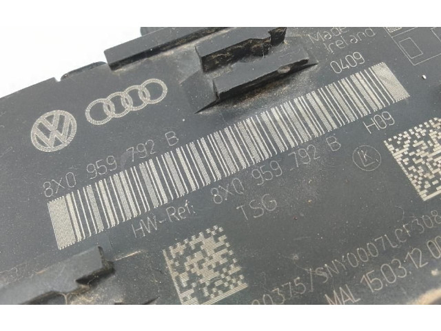 Блок управления 8X0959792B Audi A1