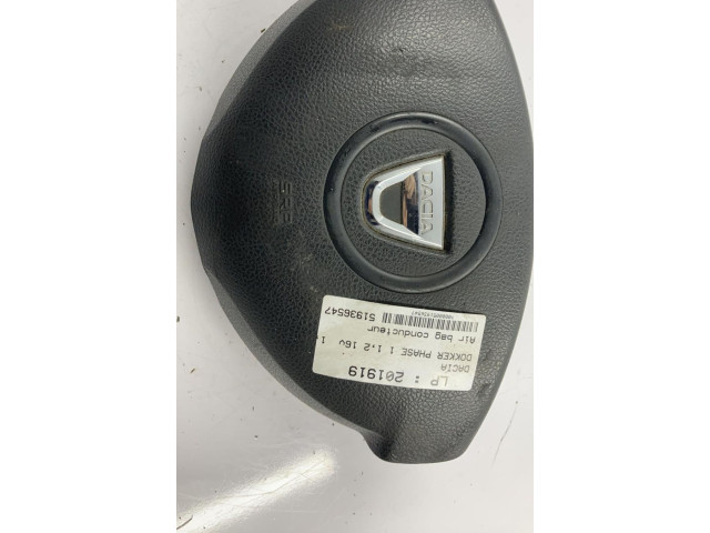 Подушка безопасности водителя 985105118R Dacia Dokker