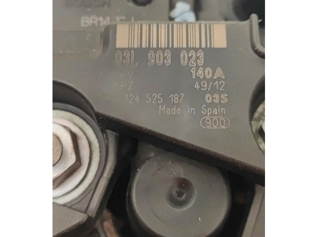 Генератор 03L903023, BOSCH Audi Q3 8U