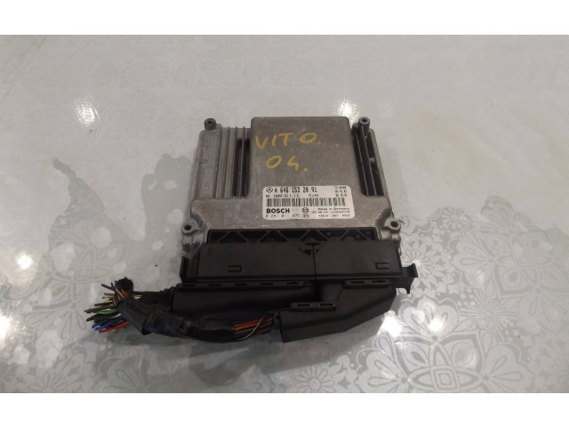 Řídící jednotka A6461532091, 0281011975 Mercedes-Benz Vito Viano W639 2004