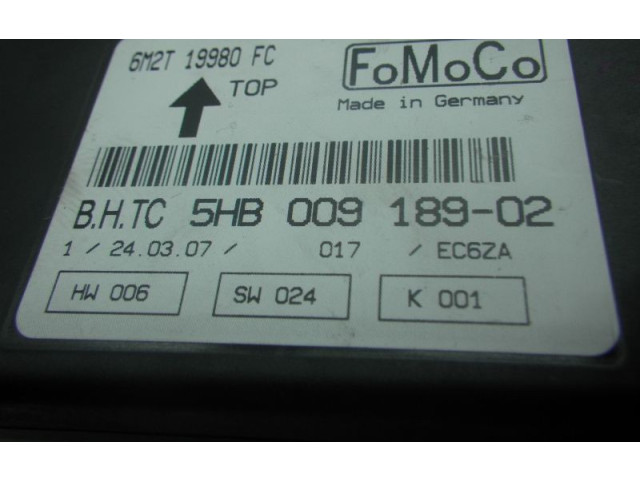 Блок комфорта 6M2T-19980-FC Ford Galaxy