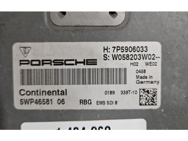 Řídící jednotka 7P5906033, IMPRK1404262   Porsche Cayenne (92A) 2011
