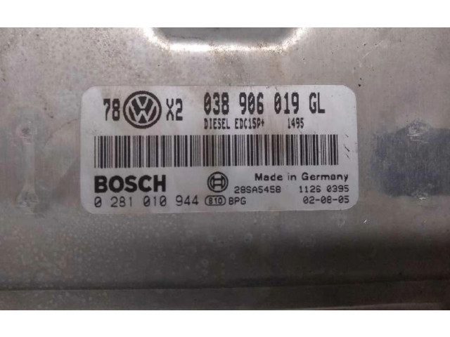 Řídící jednotka 0281010944 Volkswagen Caddy