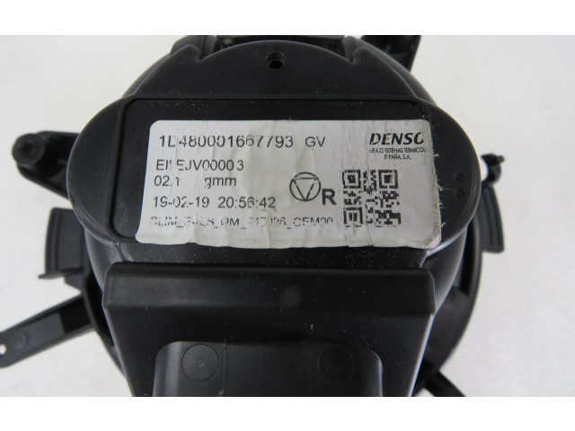 Вентилятор печки 1D480001667793, 5P1330100 Citroen Berlingo