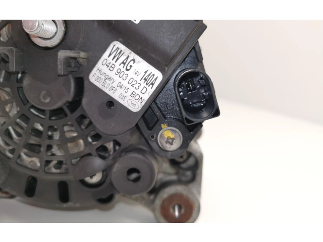 Генератор 04B903023D Skoda Fabia Mk3 (NJ)