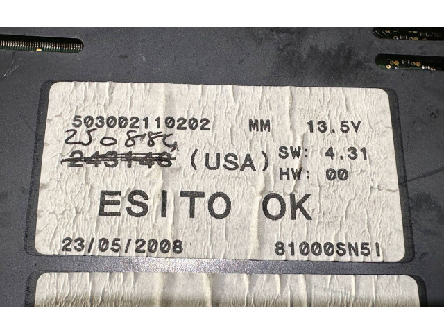 Панель приборов 503002110202 Maserati GranTurismo