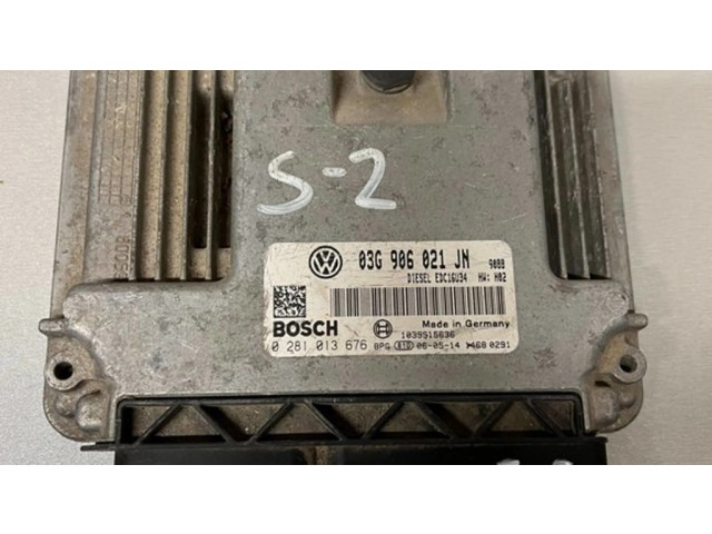 Řídící jednotka 03G906021JN, 0281013676 Seat Altea 2007