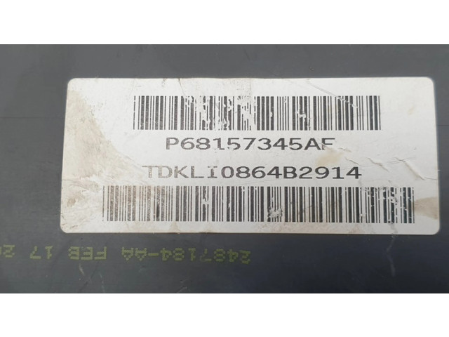 Подушка безопасности пассажира P68157345AF, 2487184AA Jeep Cherokee