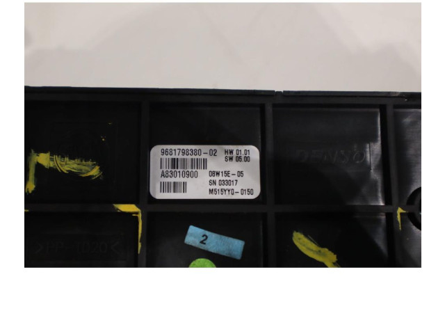 Блок управления климат-контролем 9681798380   Peugeot Partner