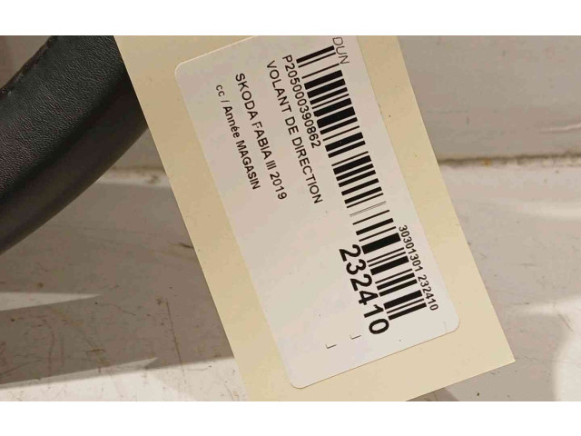 Руль Skoda Fabia Mk3 (NJ) 2015 - 2021 года 5E0419091BQCWE