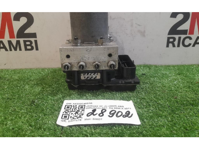 Блок АБС AX232C405AB, 306DT Jaguar XF X250 2007 - 2015 года